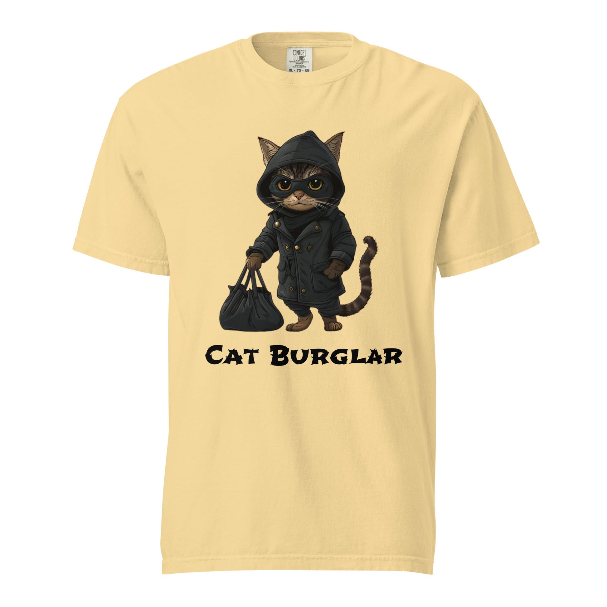 Cat Burglar Unisex Heavyweight T-shirt - Ruppy's Creations