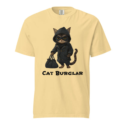 Cat Burglar Unisex Heavyweight T-shirt - Ruppy's Creations