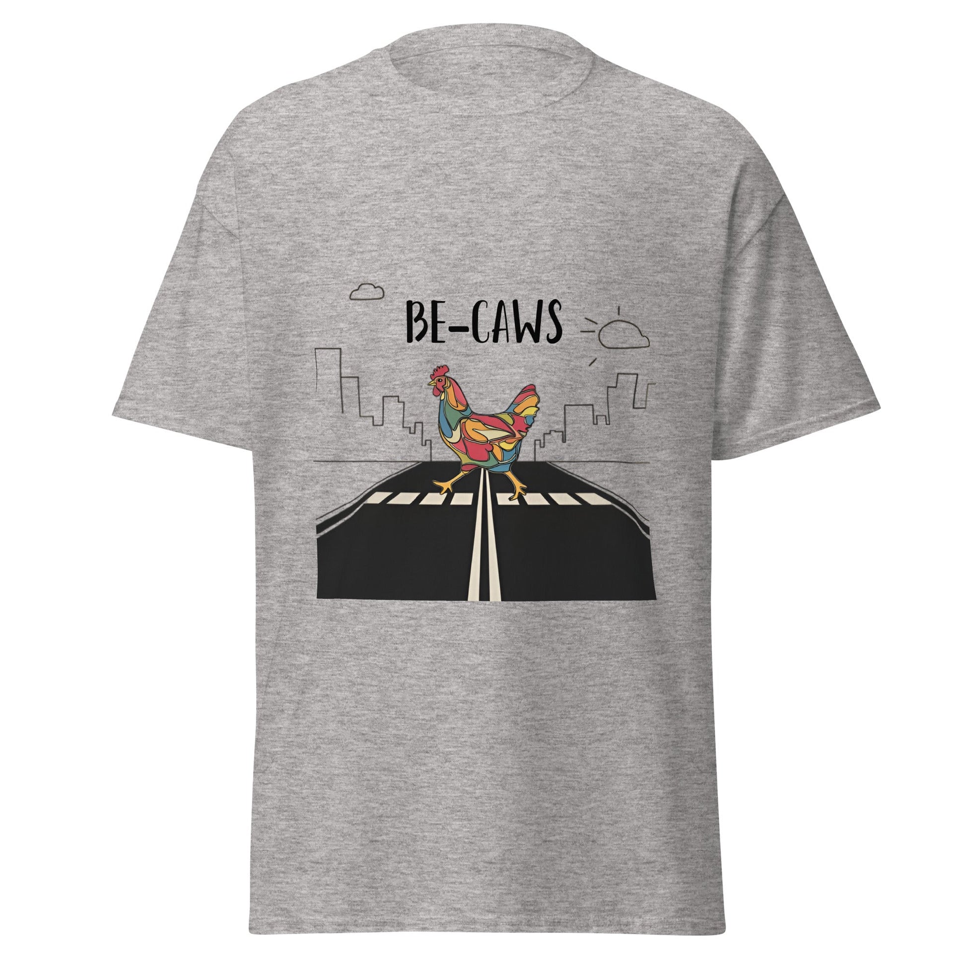 Chicken Crossing Men's classic tee - Ruppy's Creations