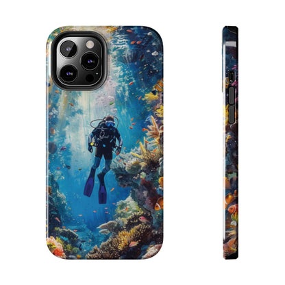 Coral Reef Diver Tough Case Designed for iPhone - Ruppy's Creations