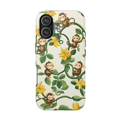 Cute & Playful Monkey Tough Case Designed for iphone - Ruppy's Creations