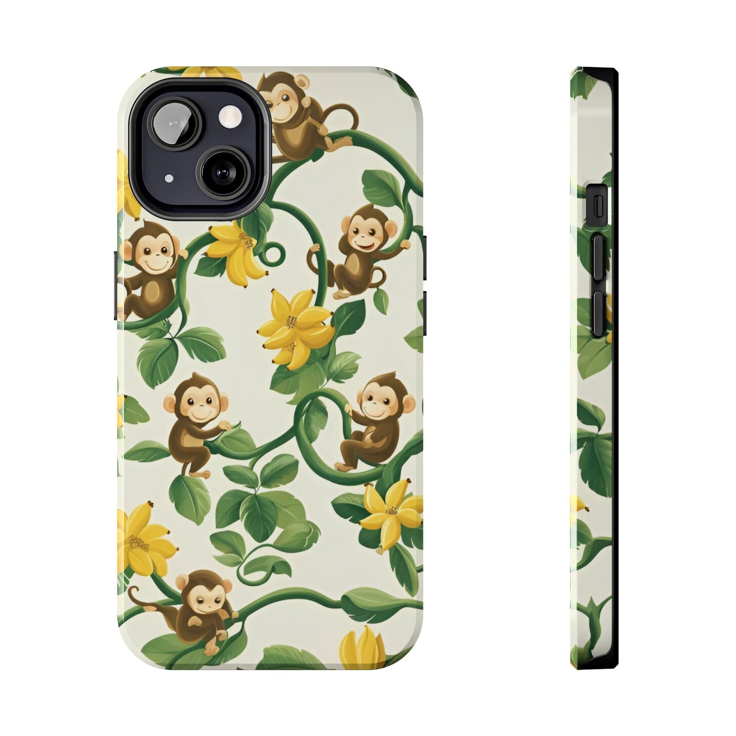 Cute & Playful Monkey Tough Case Designed for iphone - Ruppy's Creations