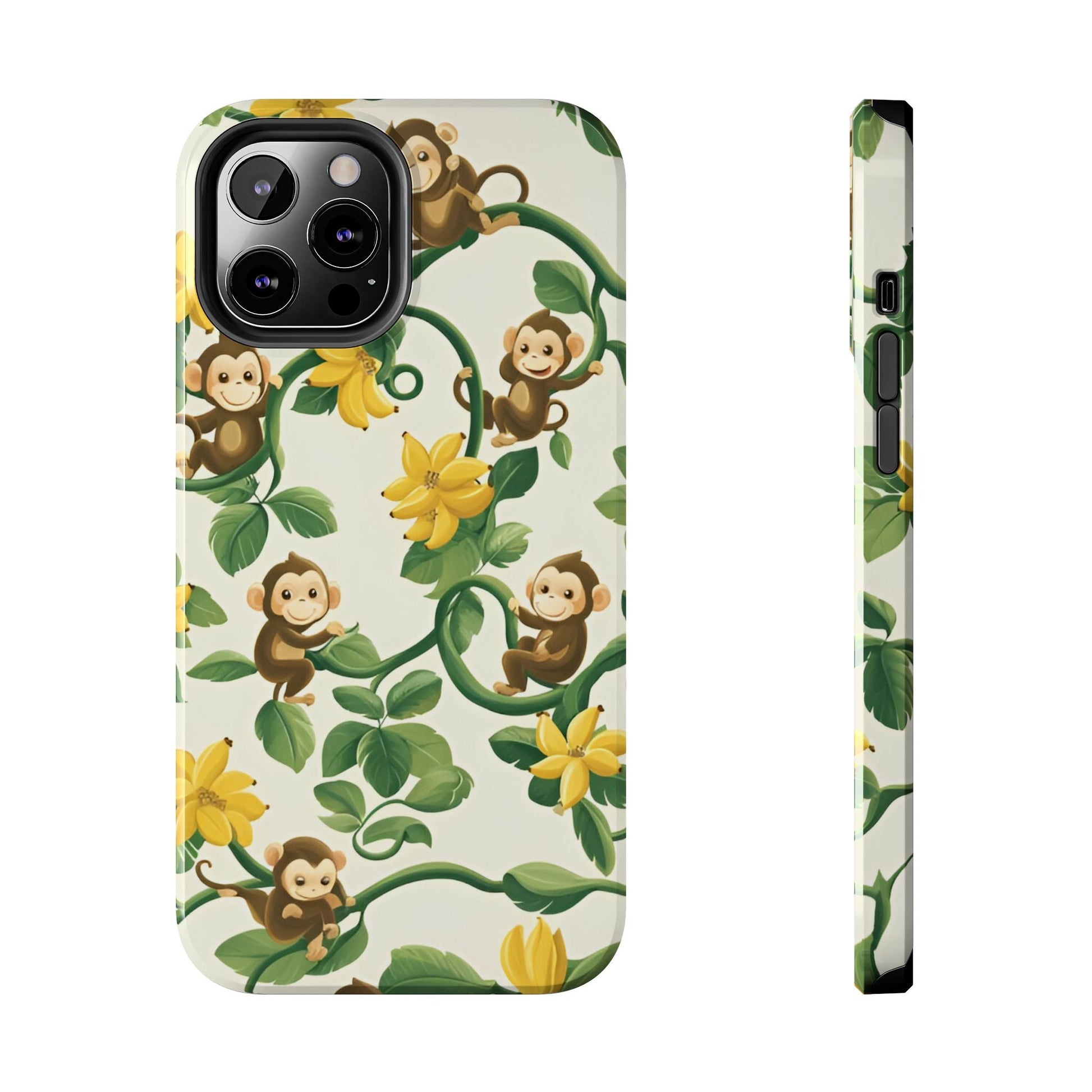 Cute & Playful Monkey Tough Case Designed for iphone - Ruppy's Creations