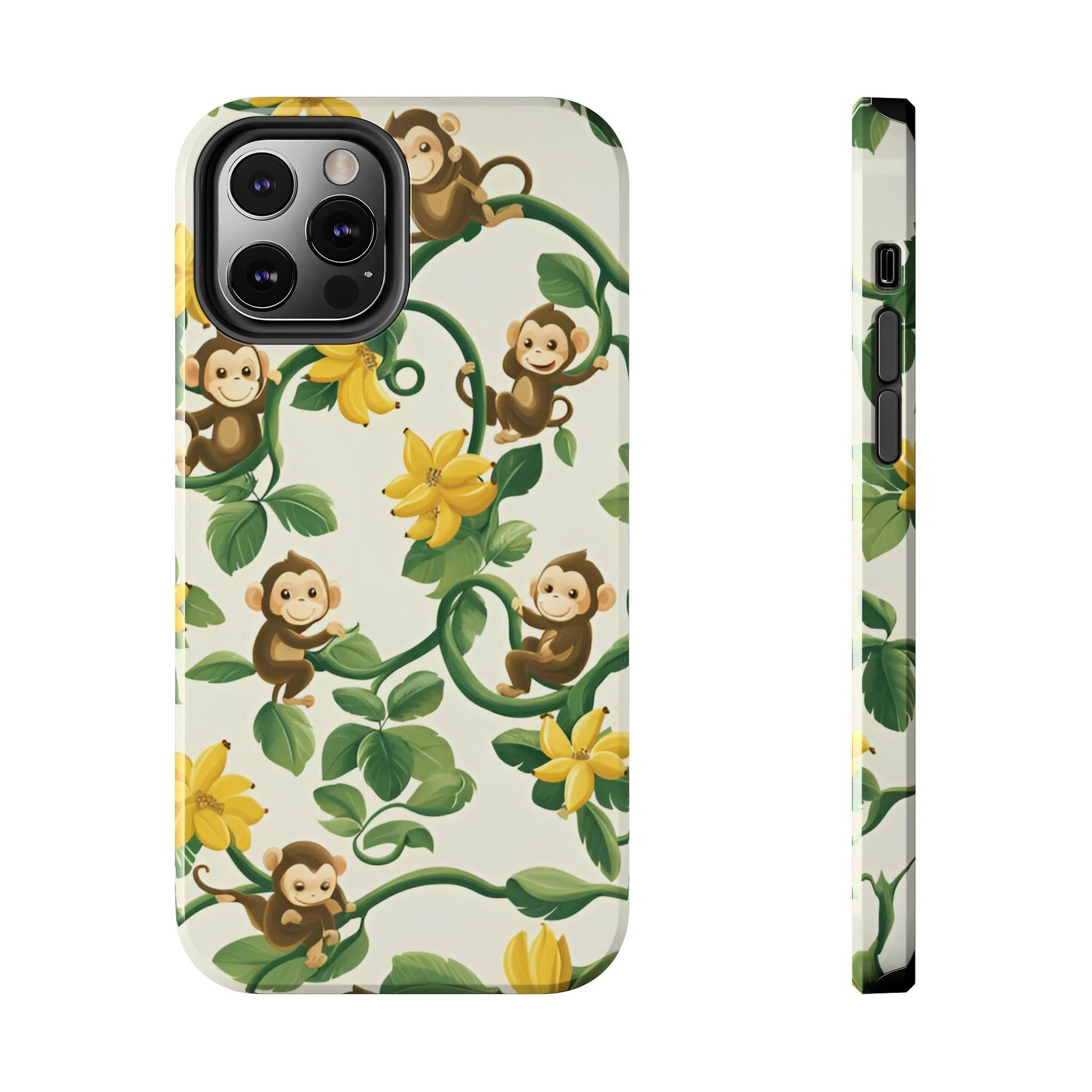 Cute & Playful Monkey Tough Case Designed for iphone - Ruppy's Creations