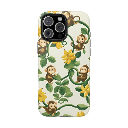 Cute & Playful Monkey Tough Case Designed for iphone - Ruppy's Creations