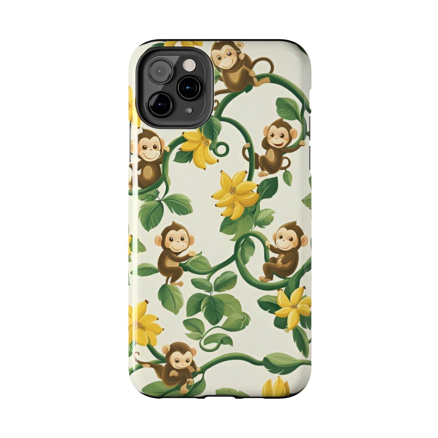 Cute & Playful Monkey Tough Case Designed for iphone - Ruppy's Creations
