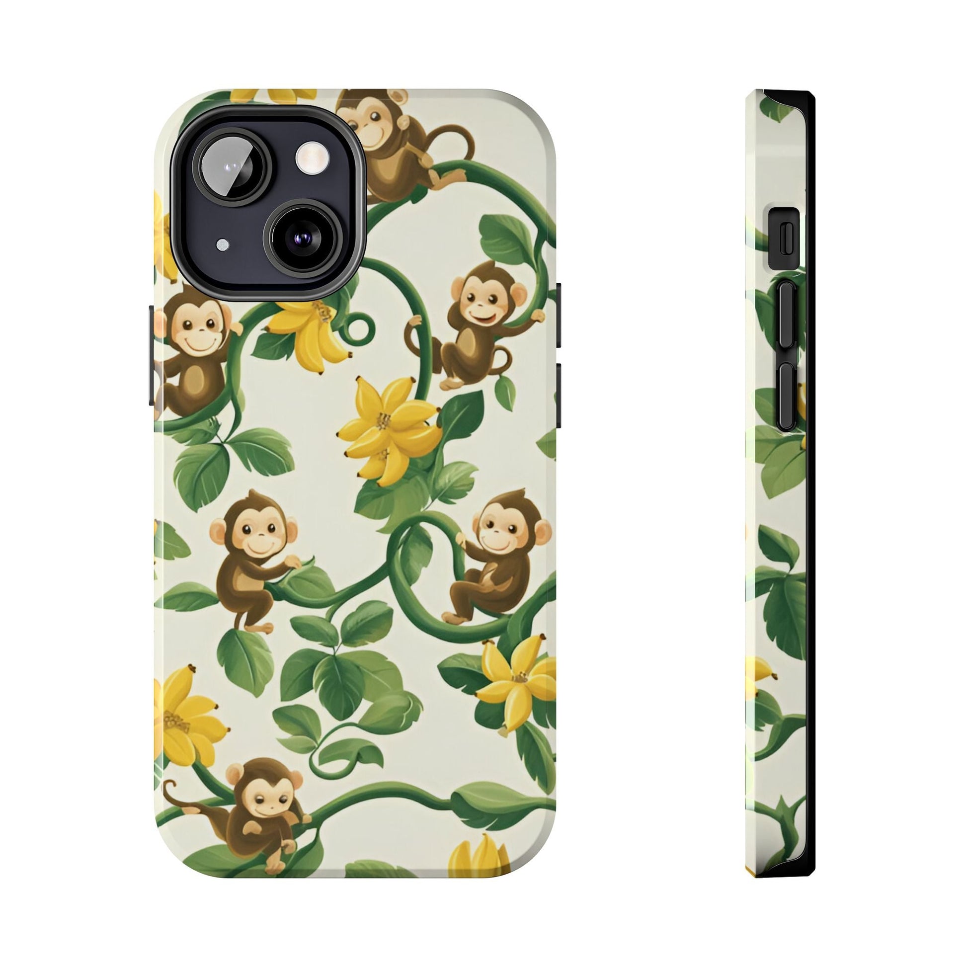Cute & Playful Monkey Tough Case Designed for iphone - Ruppy's Creations