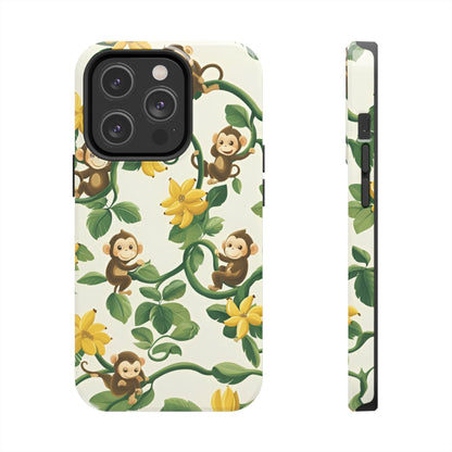 Cute & Playful Monkey Tough Case Designed for iphone - Ruppy's Creations