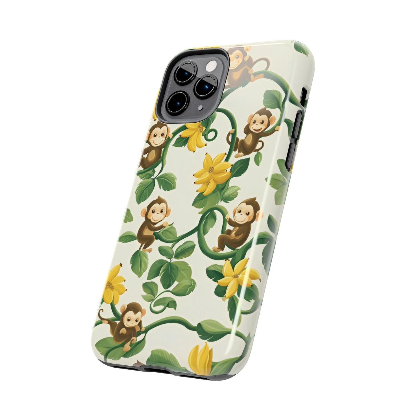 Cute & Playful Monkey Tough Case Designed for iphone - Ruppy's Creations