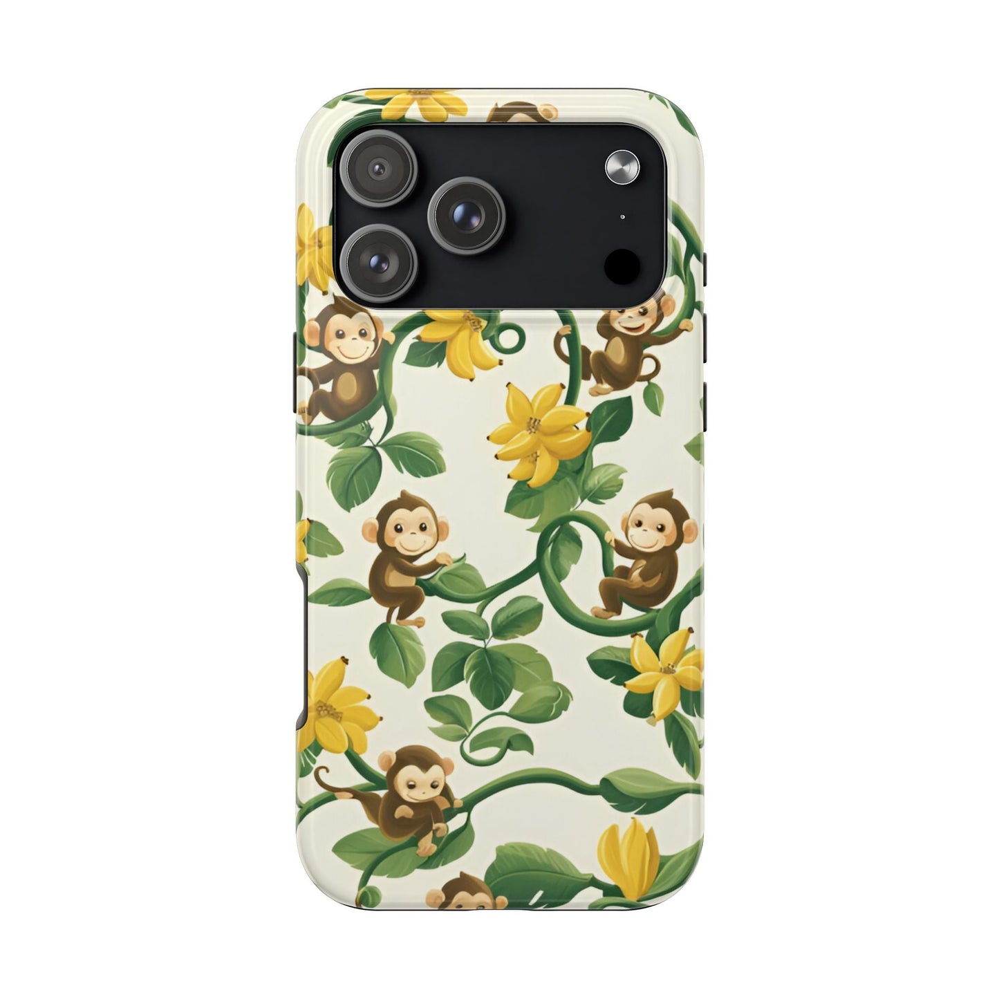 Cute & Playful Monkey Tough Case Designed for iphone - Ruppy's Creations