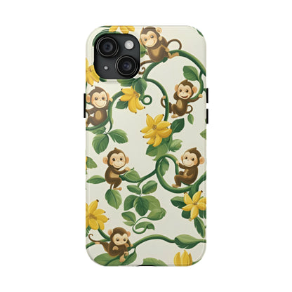 Cute & Playful Monkey Tough Case Designed for iphone - Ruppy's Creations