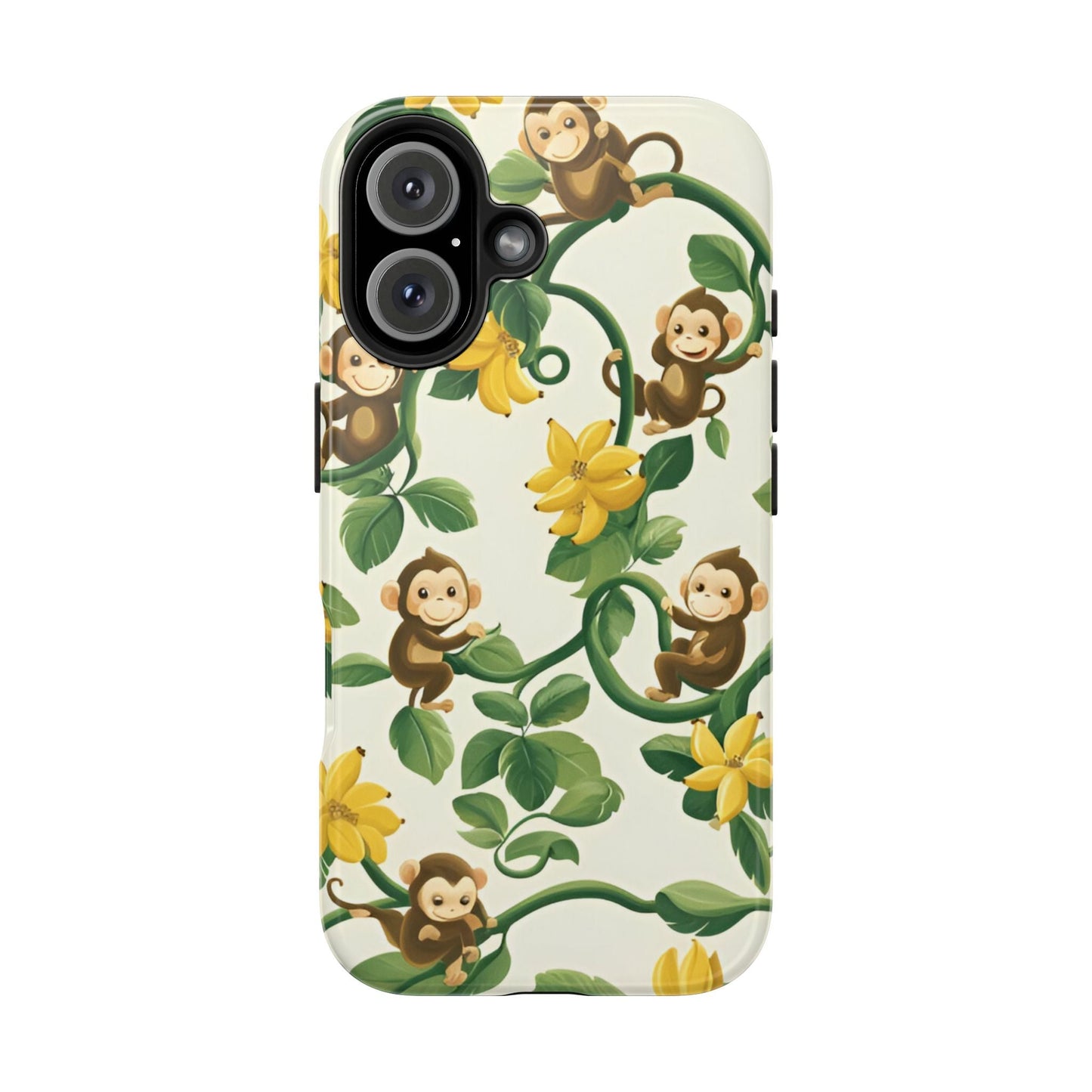 Cute & Playful Monkey Tough Case Designed for iphone - Ruppy's Creations