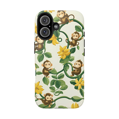 Cute & Playful Monkey Tough Case Designed for iphone - Ruppy's Creations