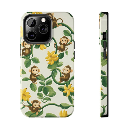 Cute & Playful Monkey Tough Case Designed for iphone - Ruppy's Creations