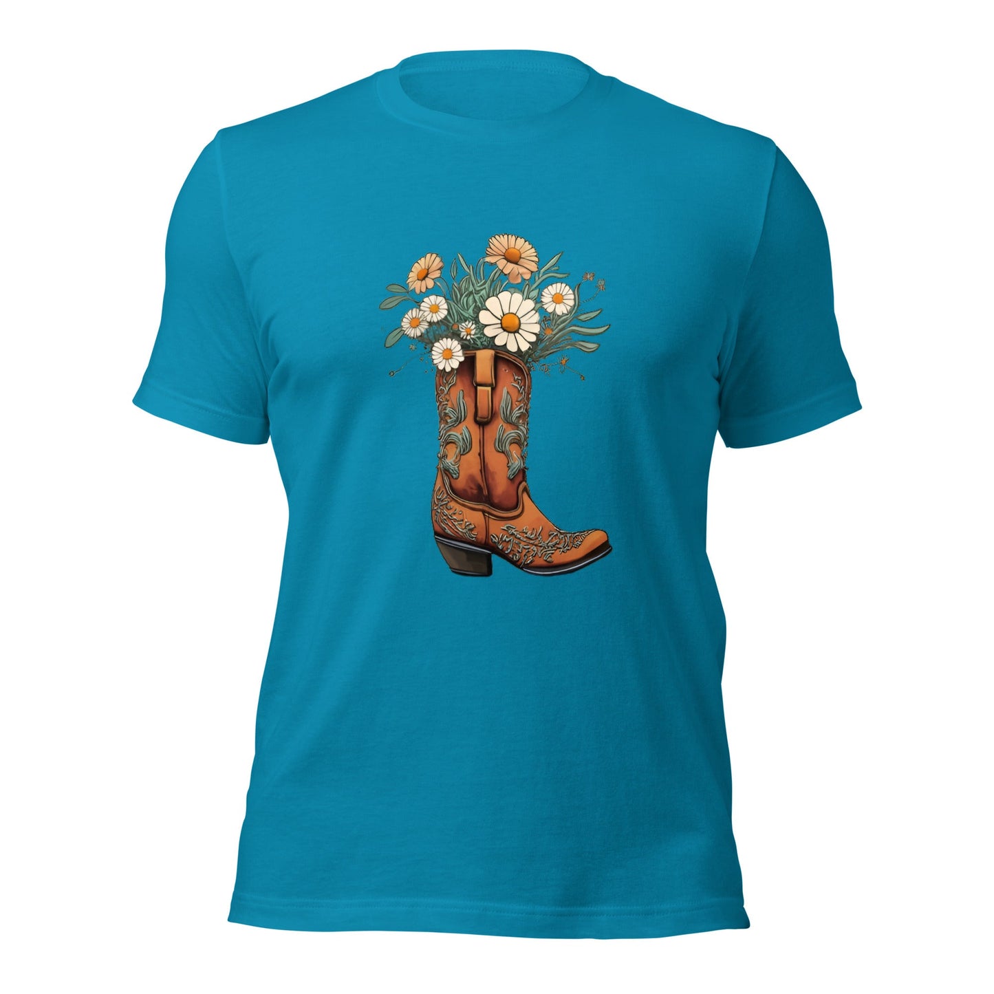 Daisy Boot Bouquet Women's T-shirt - Ruppy's Creations