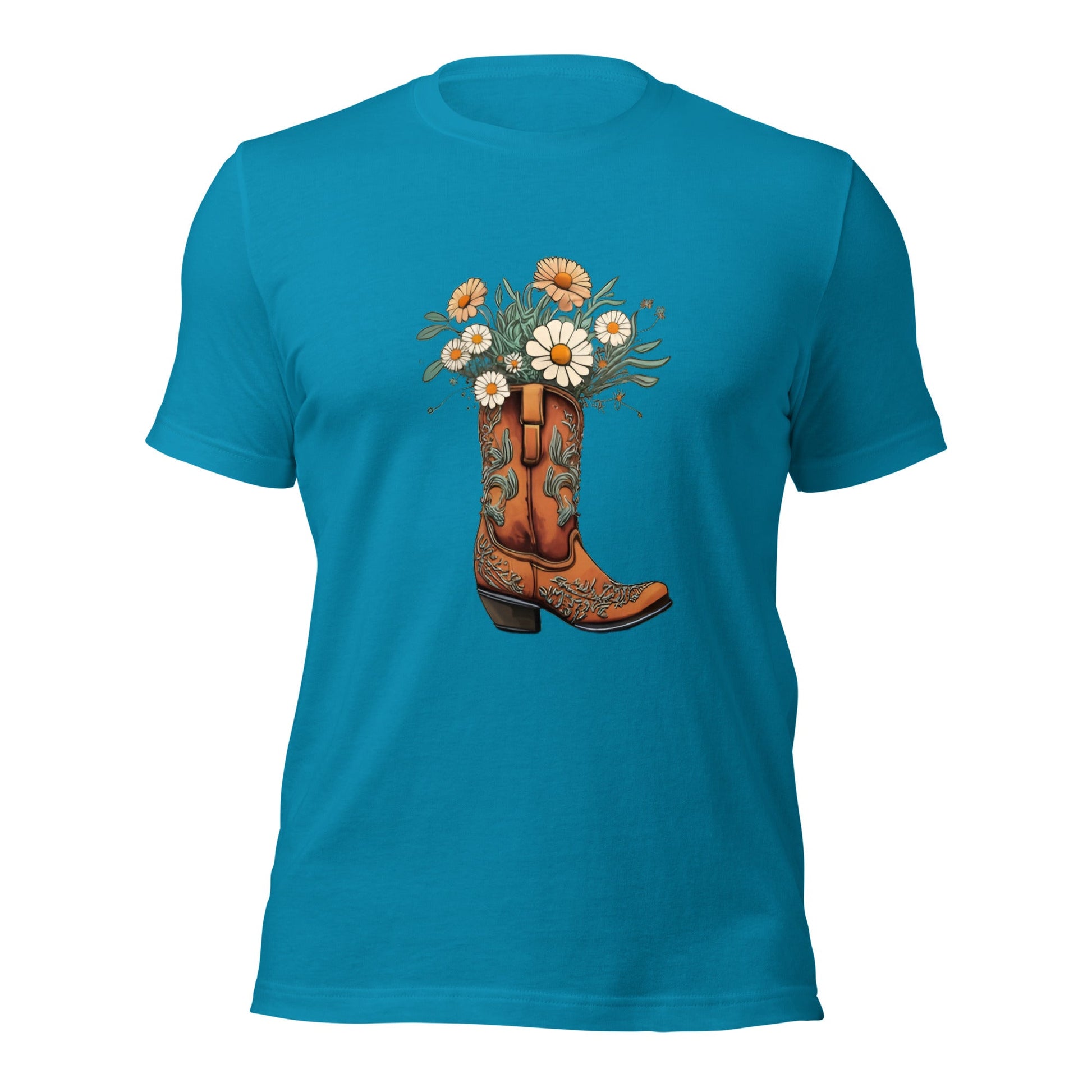Daisy Boot Bouquet Women's T-shirt - Ruppy's Creations
