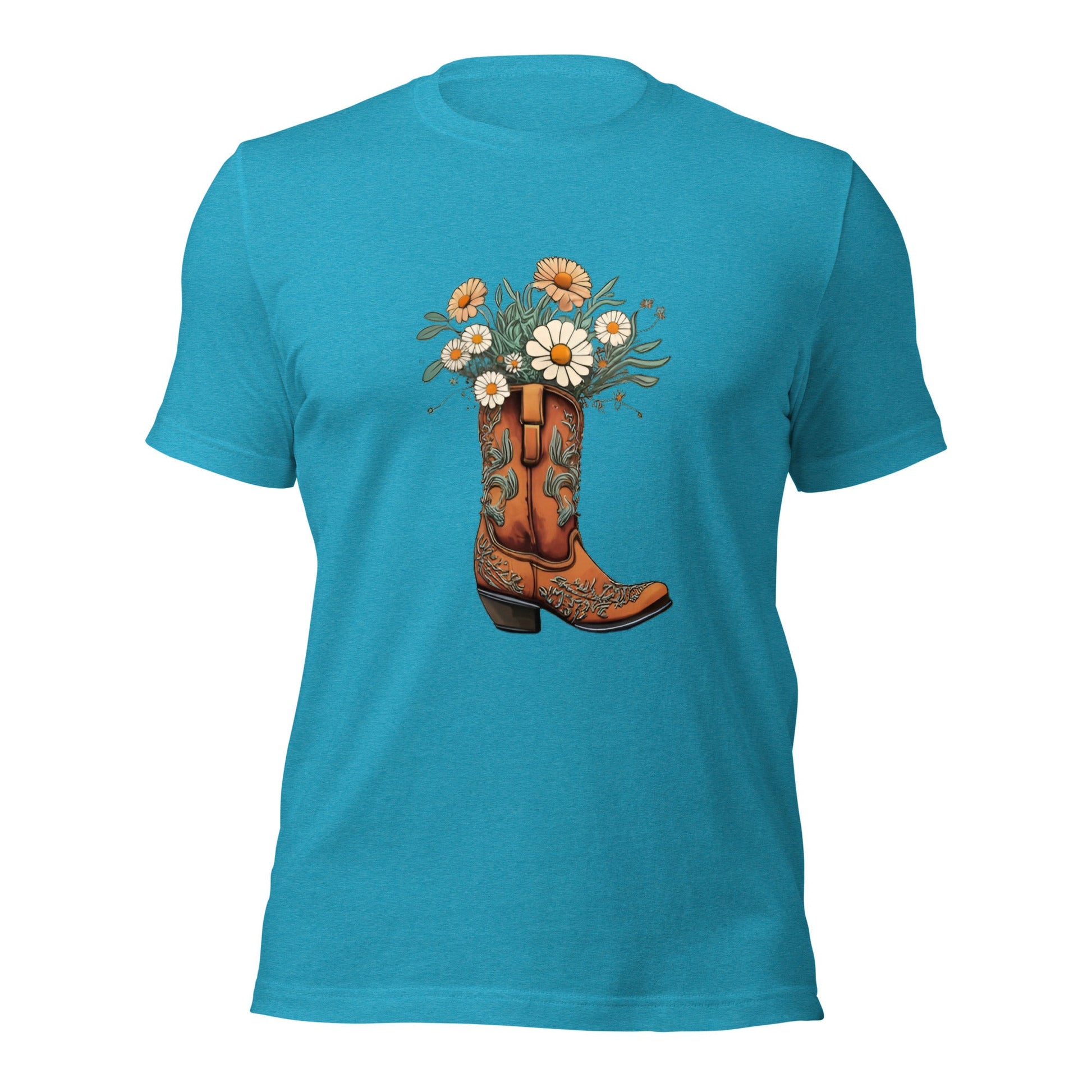 Daisy Boot Bouquet Women's T-shirt - Ruppy's Creations