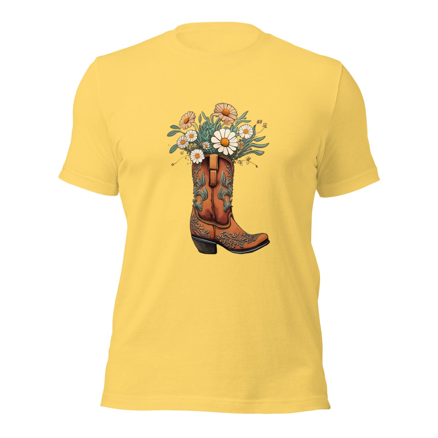 Daisy Boot Bouquet Women's T-shirt - Ruppy's Creations