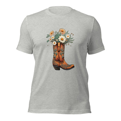 Daisy Boot Bouquet Women's T-shirt - Ruppy's Creations
