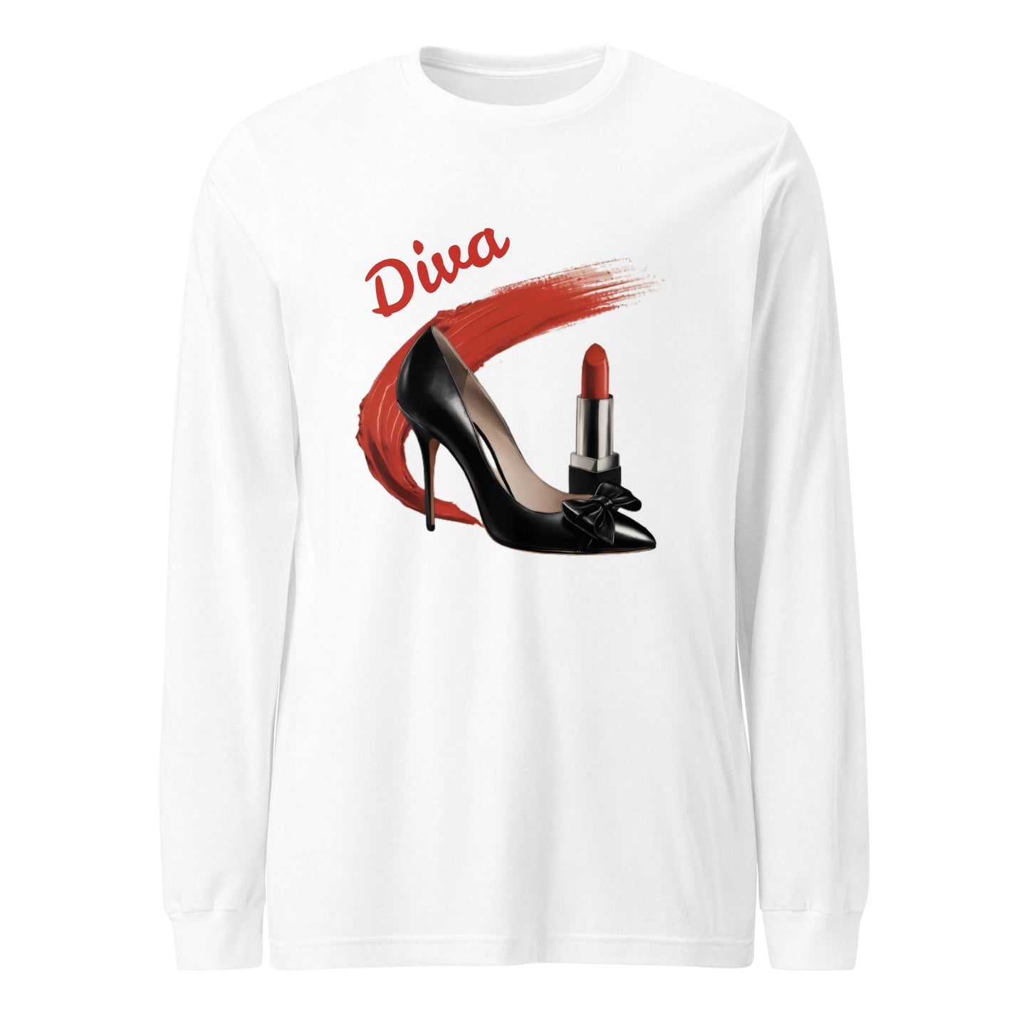 Diva Women's Long Sleeve Tee - Ruppy's Creations