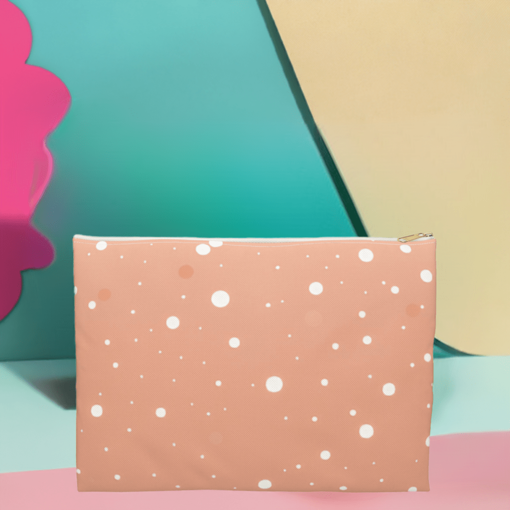 Dots Cosmetic Travel Bag - Ruppy's Creations