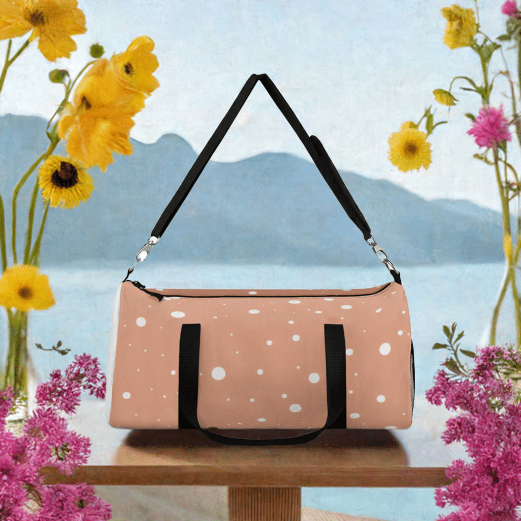 Dots Travel Duffel Bag - Ruppy's Creations
