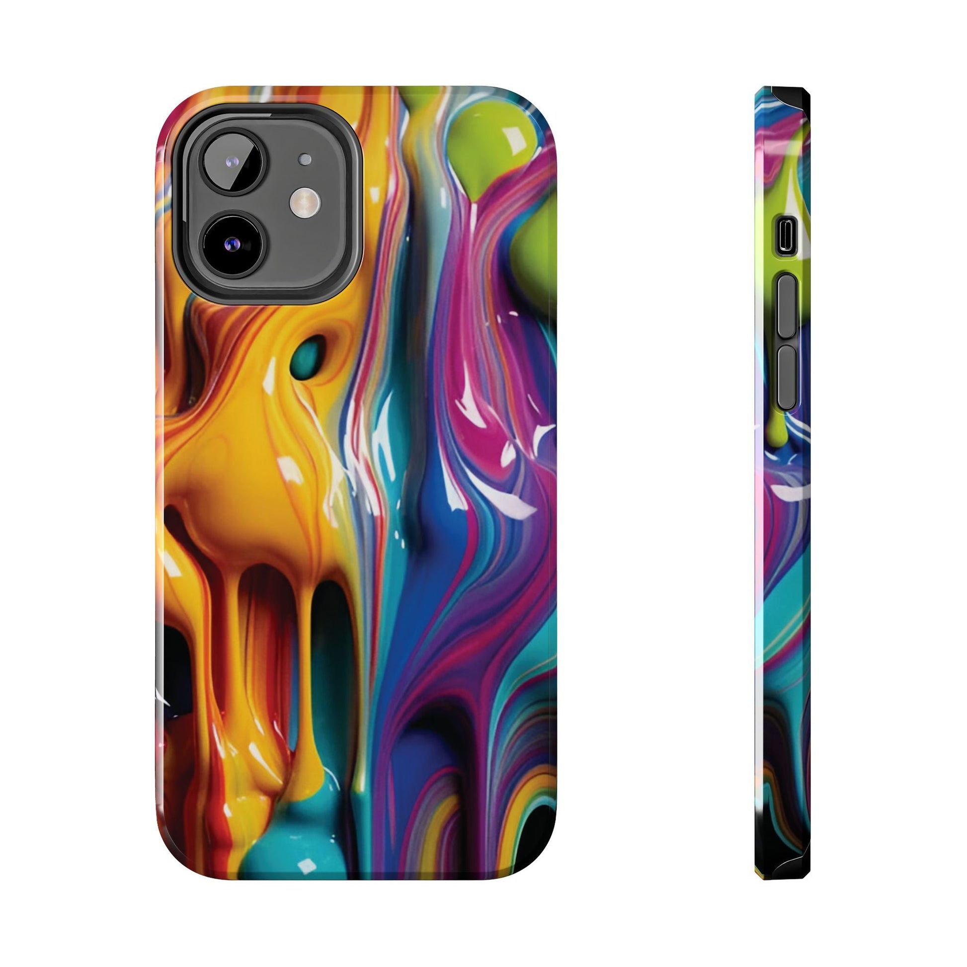 Dripping Paint Tough Case Designed for iphone - Ruppy's Creations