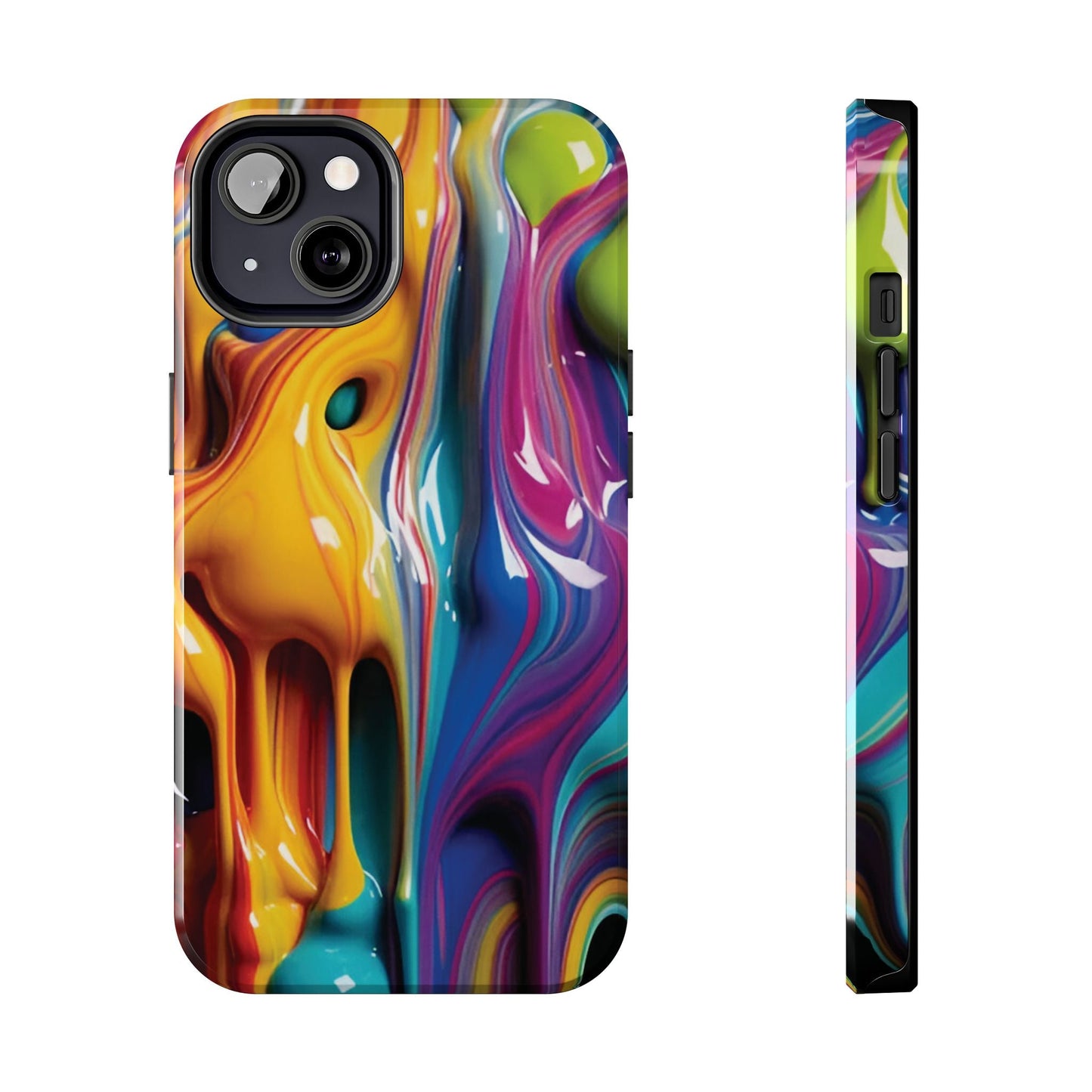 Dripping Paint Tough Case Designed for iphone - Ruppy's Creations