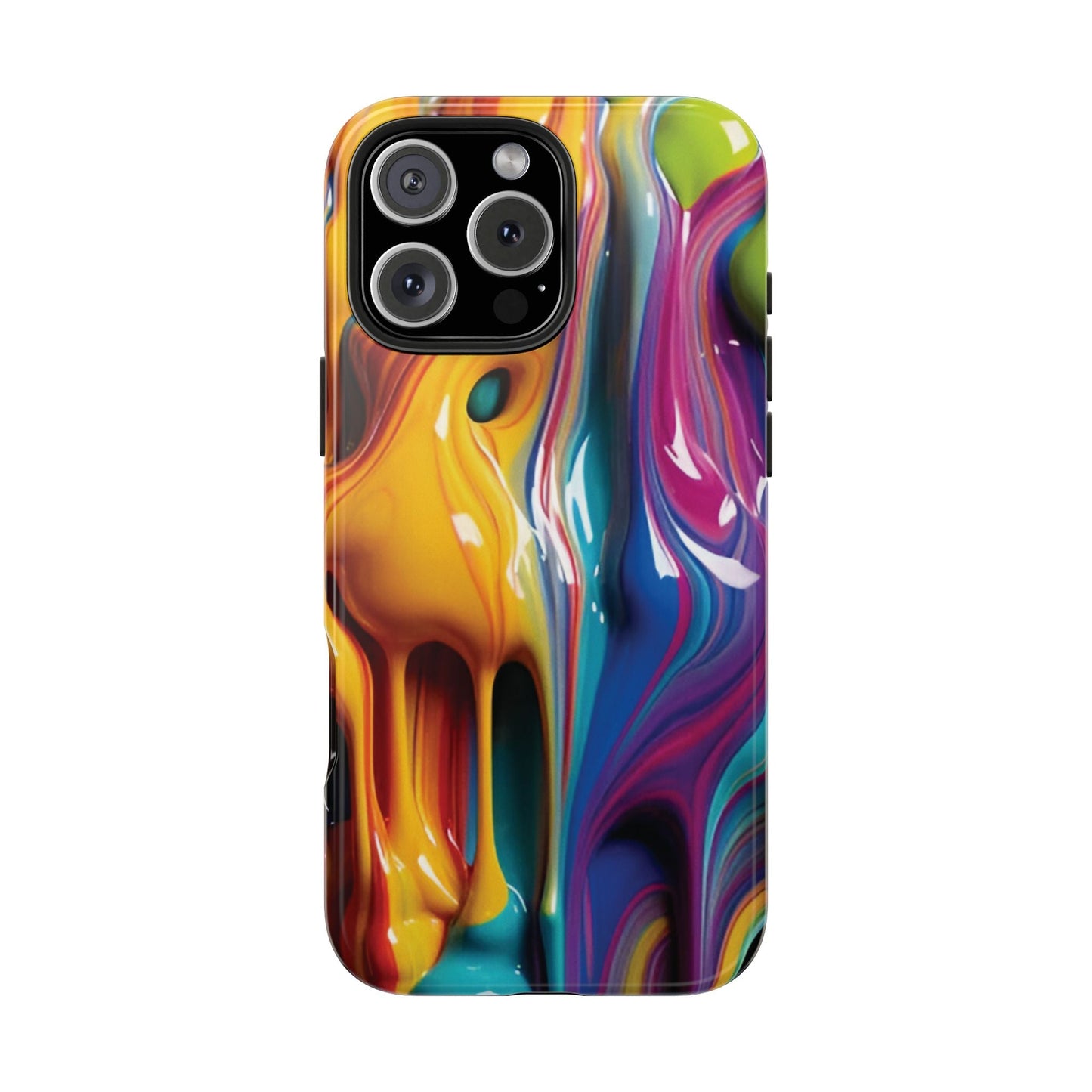 Dripping Paint Tough Case Designed for iphone - Ruppy's Creations