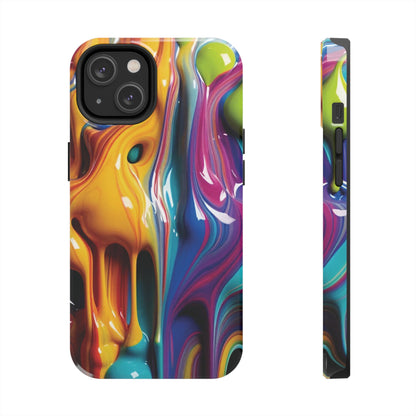 Dripping Paint Tough Case Designed for iphone - Ruppy's Creations