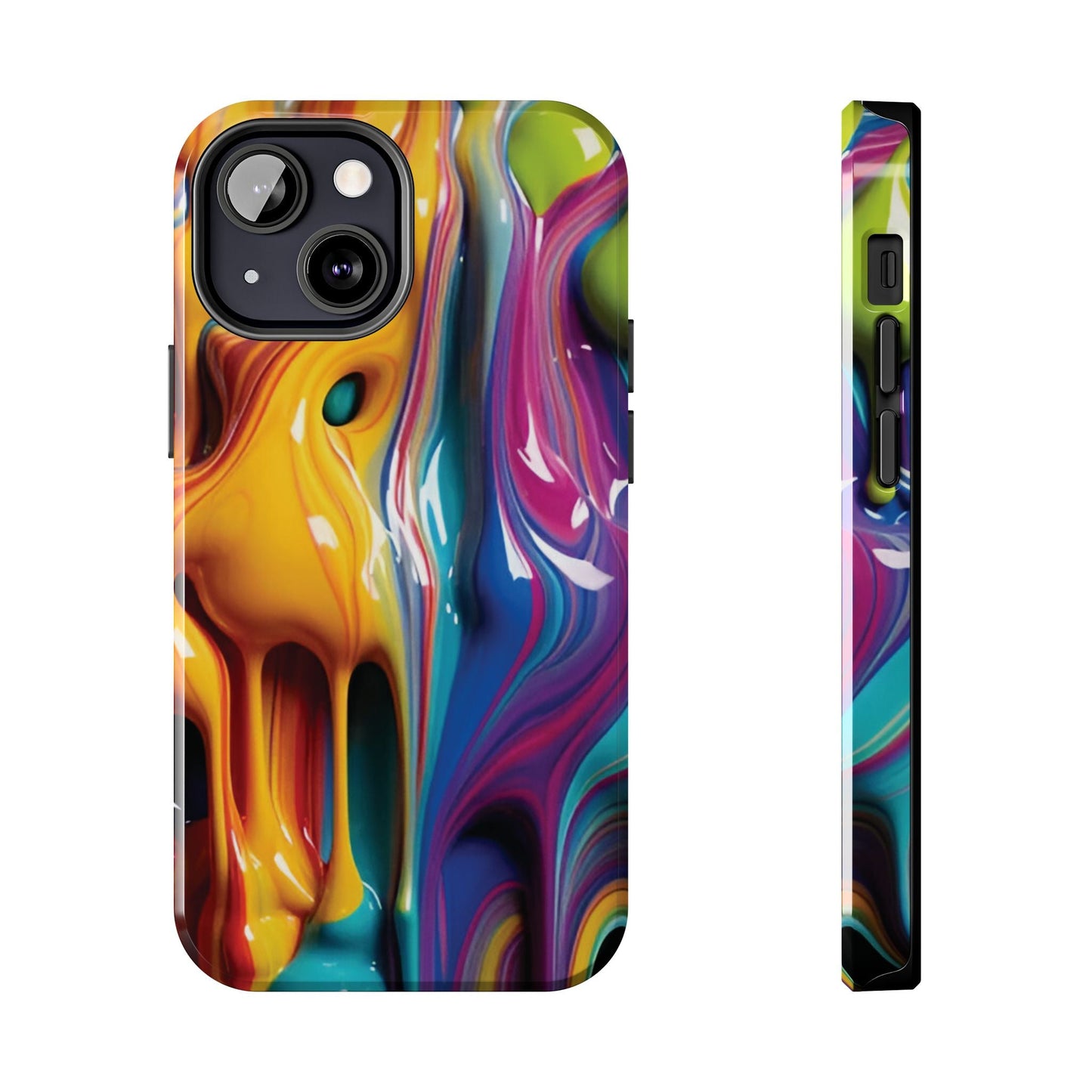 Dripping Paint Tough Case Designed for iphone - Ruppy's Creations