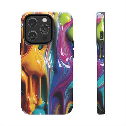 Dripping Paint Tough Case Designed for iphone - Ruppy's Creations