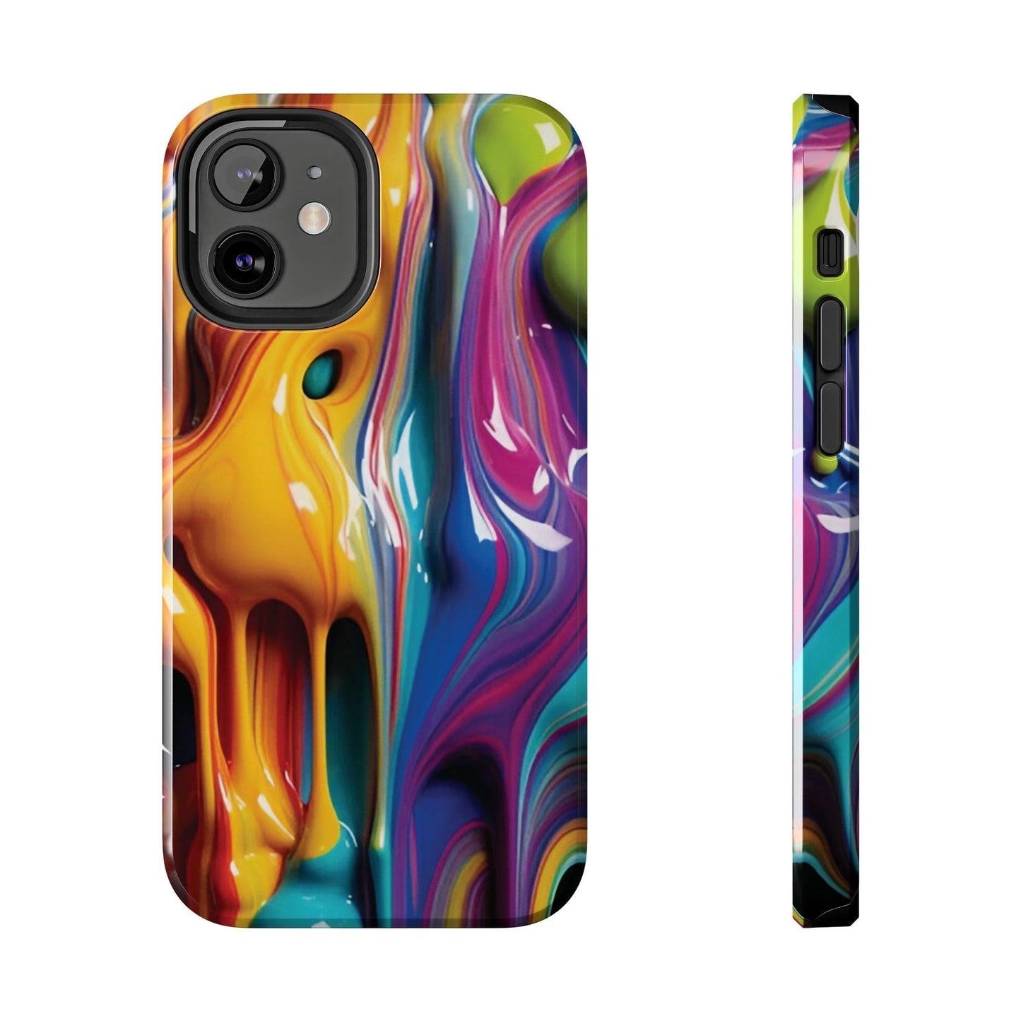 Dripping Paint Tough Case Designed for iphone - Ruppy's Creations