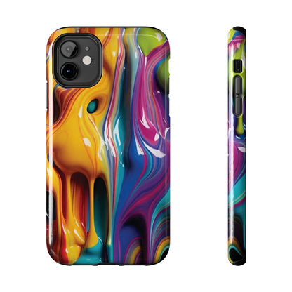 Dripping Paint Tough Case Designed for iphone - Ruppy's Creations