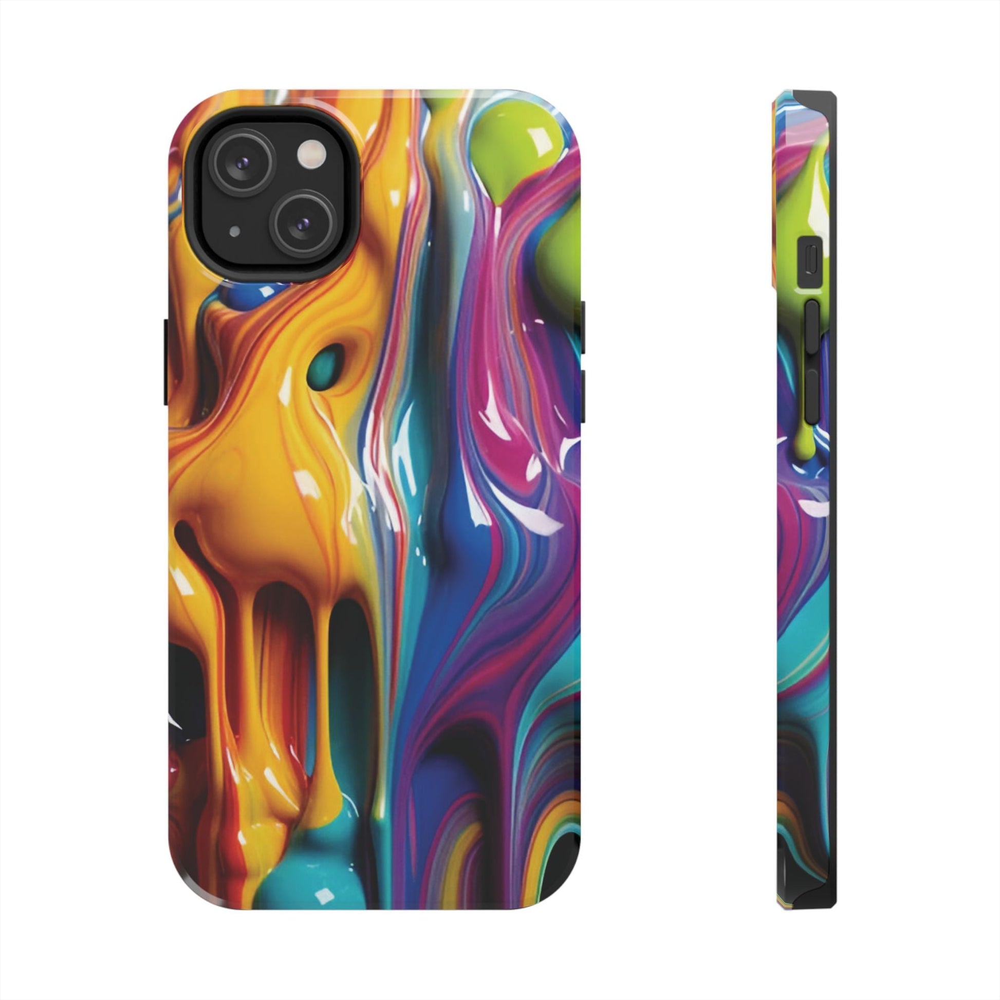Dripping Paint Tough Case Designed for iphone - Ruppy's Creations