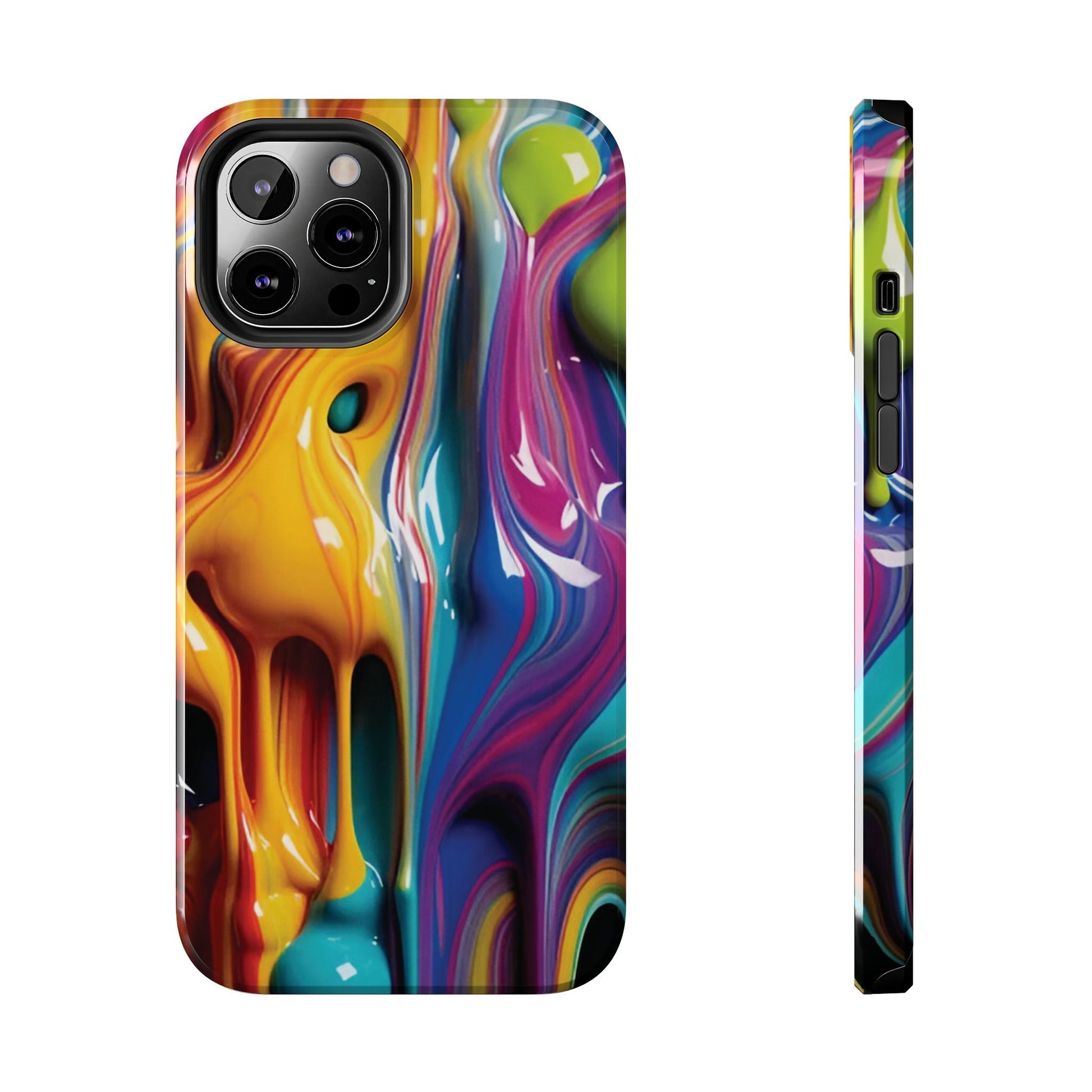 Dripping Paint Tough Case Designed for iphone - Ruppy's Creations