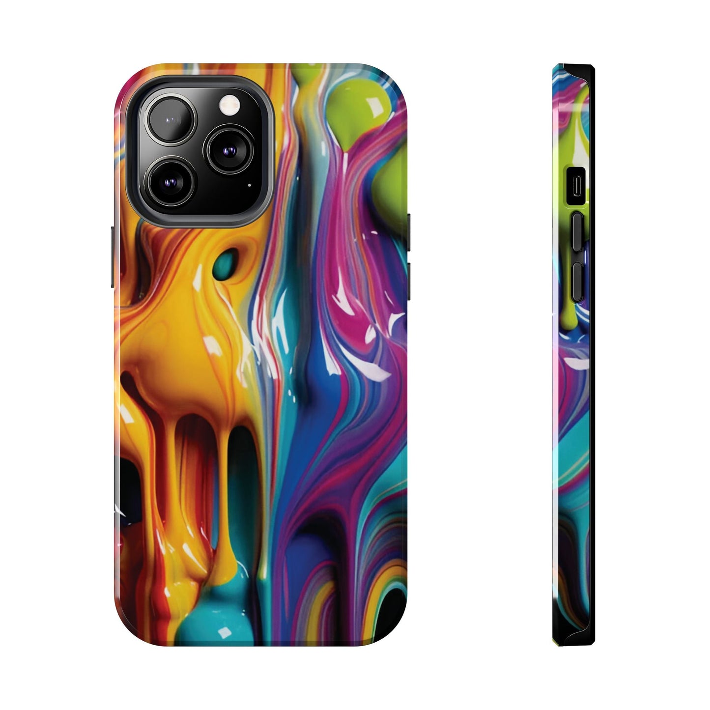 Dripping Paint Tough Case Designed for iphone - Ruppy's Creations