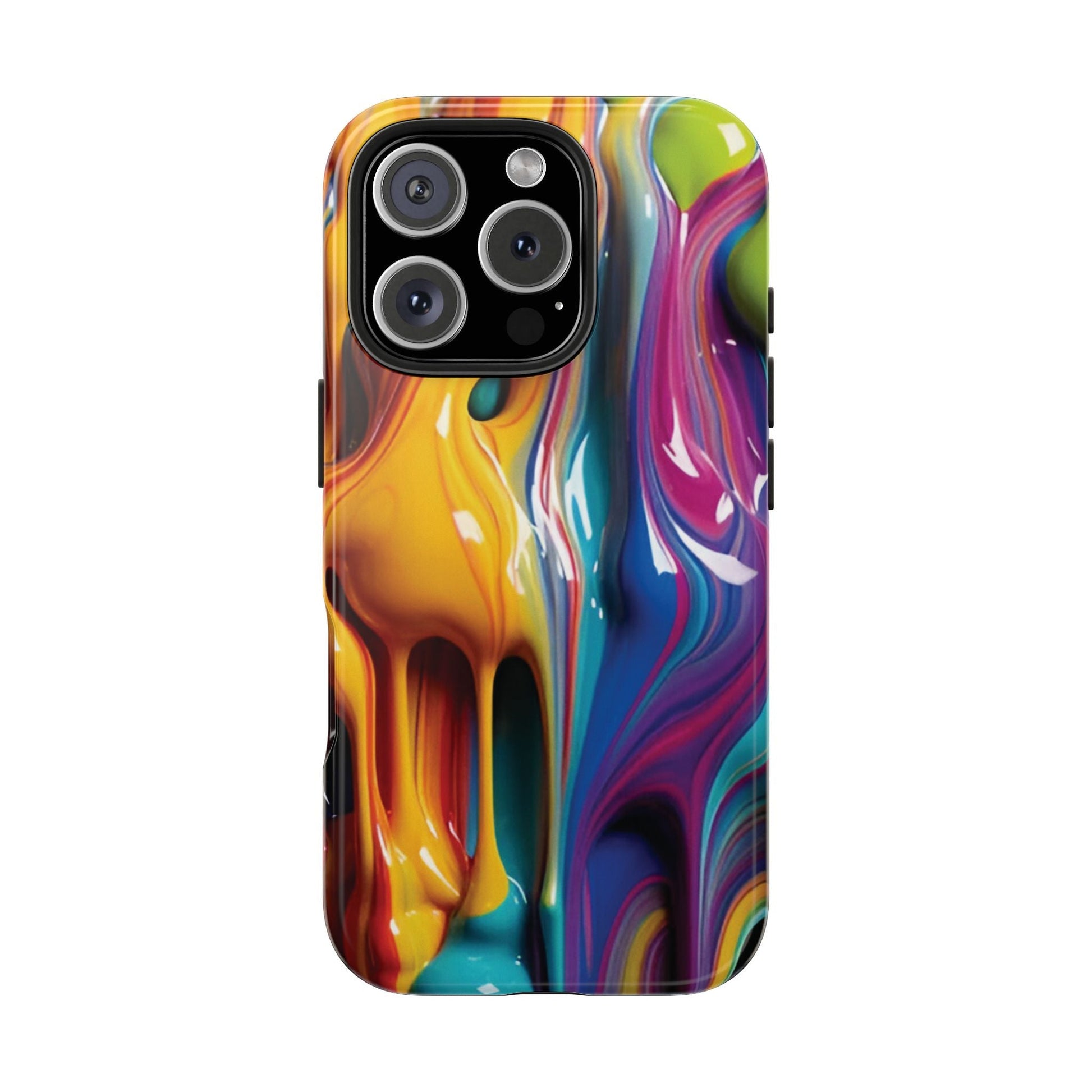 Dripping Paint Tough Case Designed for iphone - Ruppy's Creations