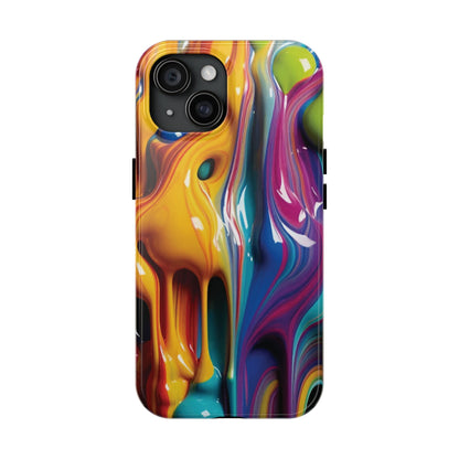 Dripping Paint Tough Case Designed for iphone - Ruppy's Creations