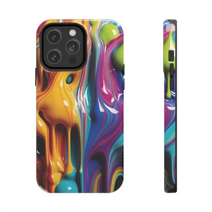 Dripping Paint Tough Case Designed for iphone - Ruppy's Creations