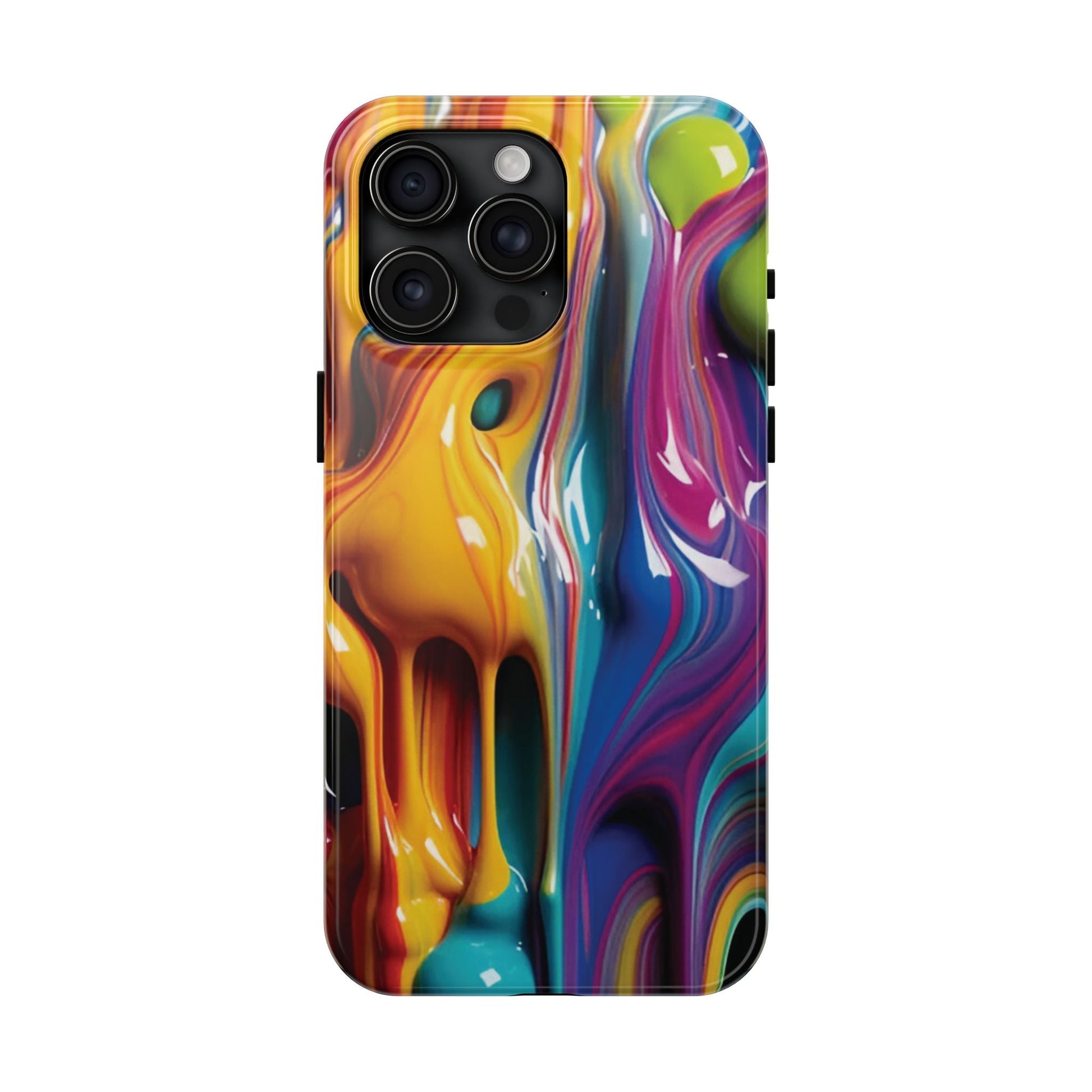 Dripping Paint Tough Case Designed for iphone - Ruppy's Creations