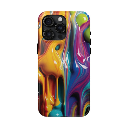 Dripping Paint Tough Case Designed for iphone - Ruppy's Creations