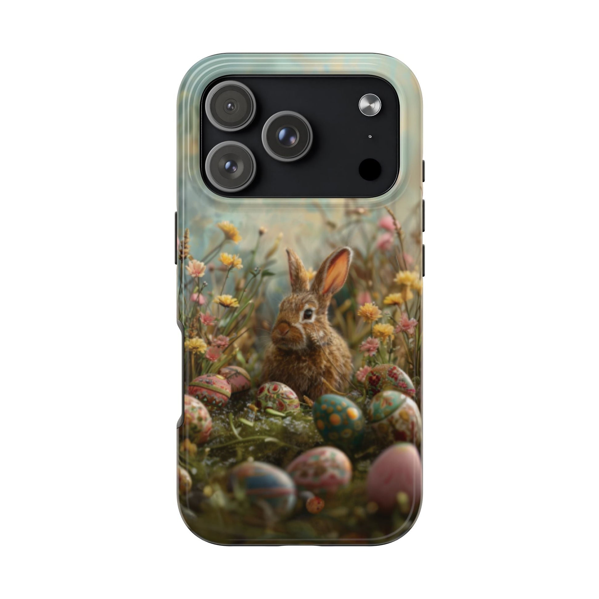 Easter Bunny & Eggs Tough Case Designed For iphone - Ruppy's Creations