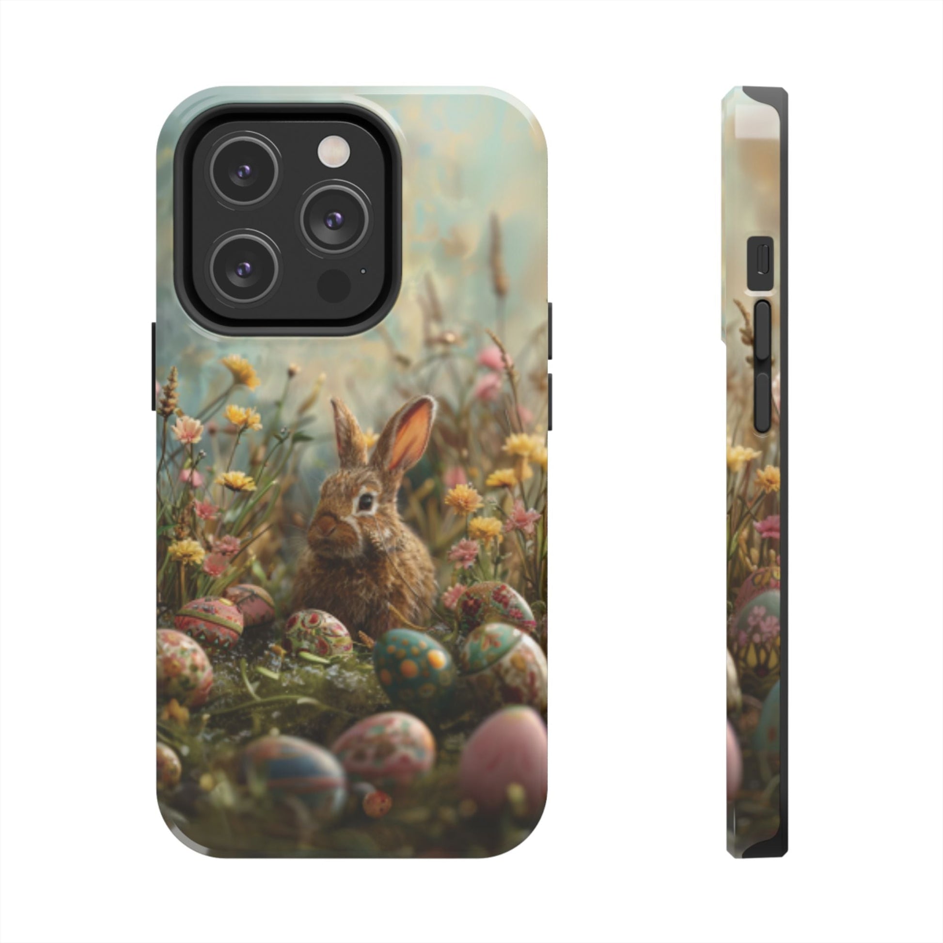 Easter Bunny & Eggs Tough Case Designed For iphone - Ruppy's Creations