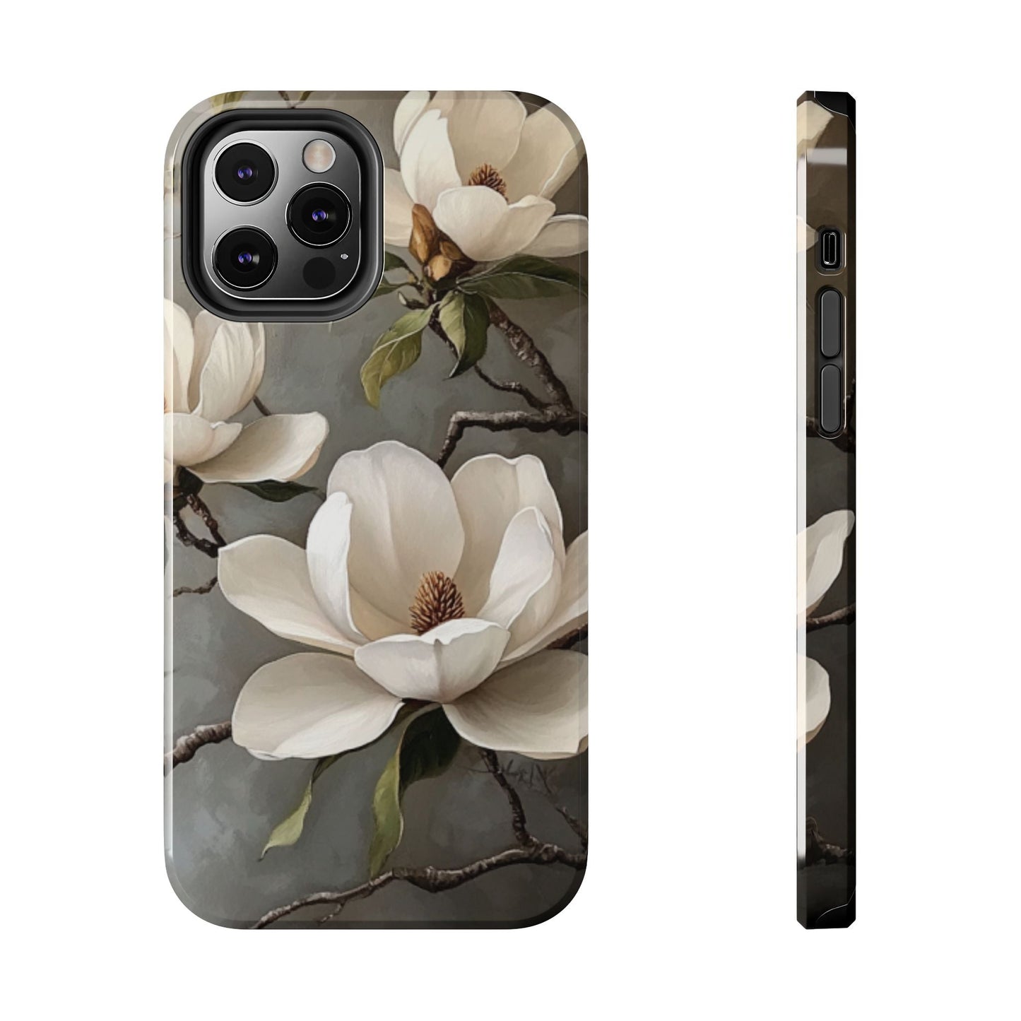 Elegant Magnolia Tough Case Designed for iphone - Ruppy's Creations