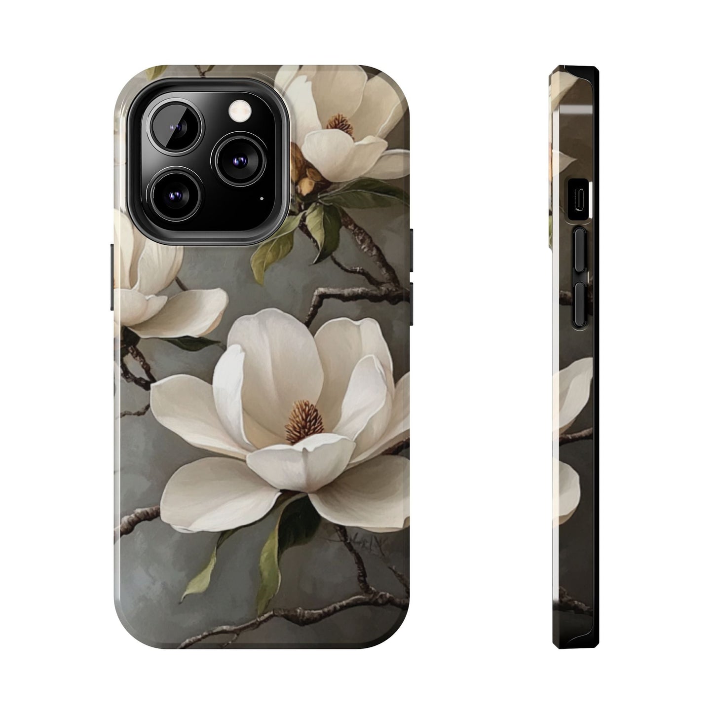 Elegant Magnolia Tough Case Designed for iphone - Ruppy's Creations