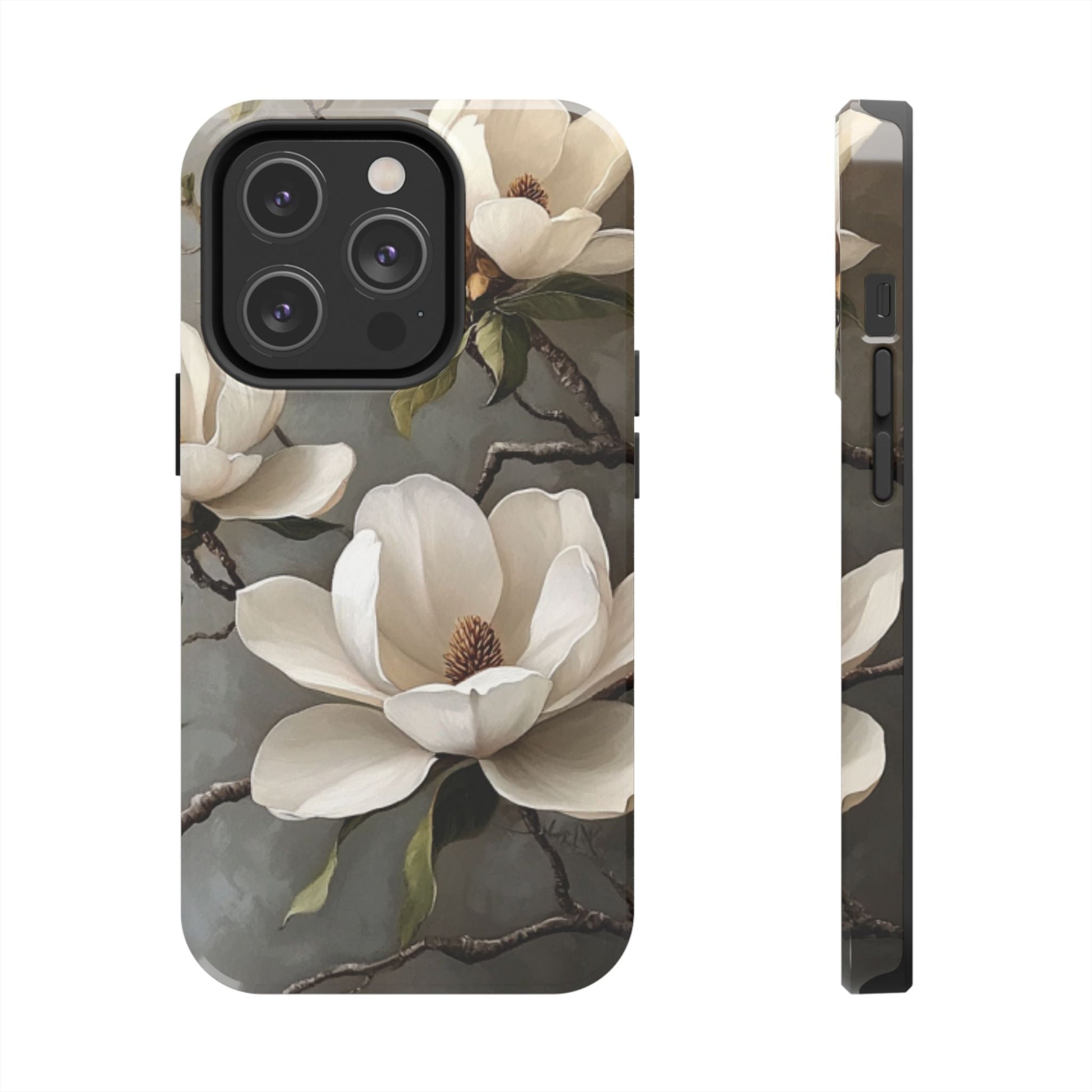 Elegant Magnolia Tough Case Designed for iphone - Ruppy's Creations
