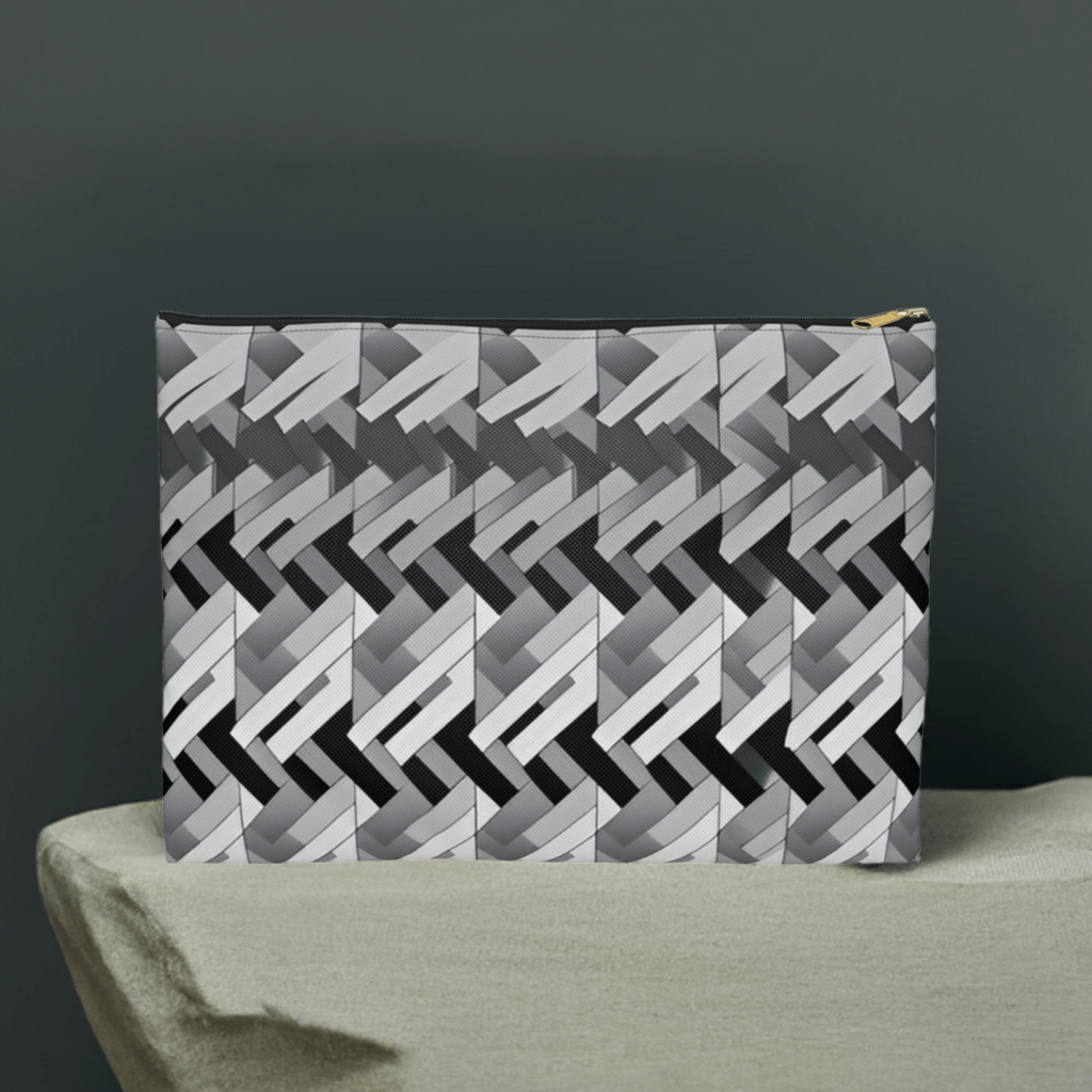 Fashion Weave Print Cosmetic Travel Bag - Ruppy's Creations