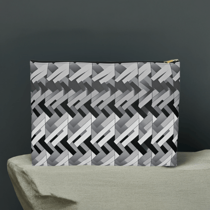 Fashion Weave Print Cosmetic Travel Bag - Ruppy's Creations