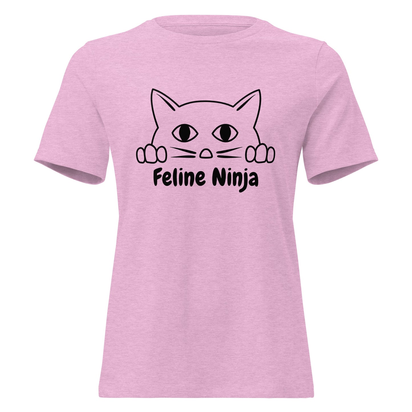 Feline Ninja Women's Relaxed Fit T-Shirt - Ruppy's Creations